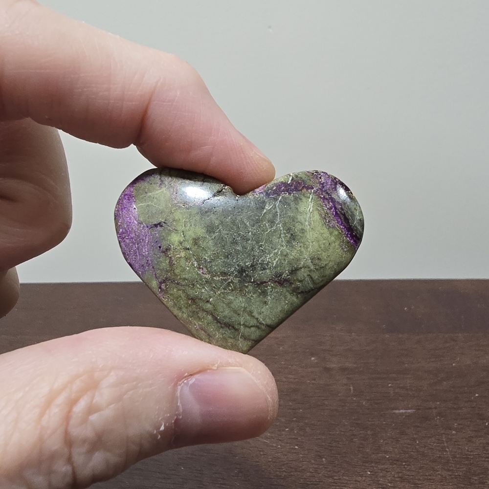 Atlantisite Crystal Heart #A